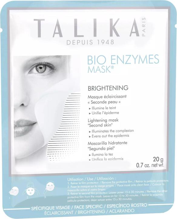 Image du produit Talika Masque éclaircissant Bio enzymes (20 g)