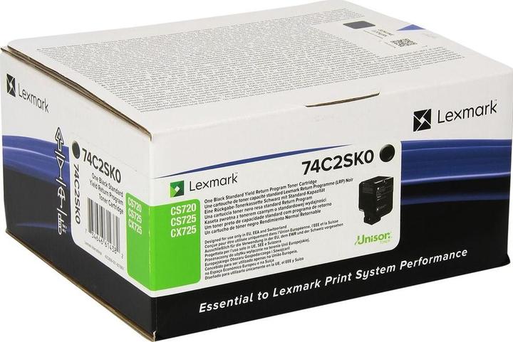 Produktbild Lexmark 74c2sk0 (BK)