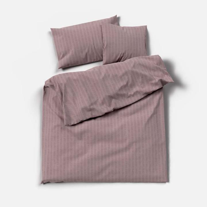Actual product image Lotus Bettwaren Bed Linen Satin Seersucker uni (Duvet cover, 200 x 210 cm)