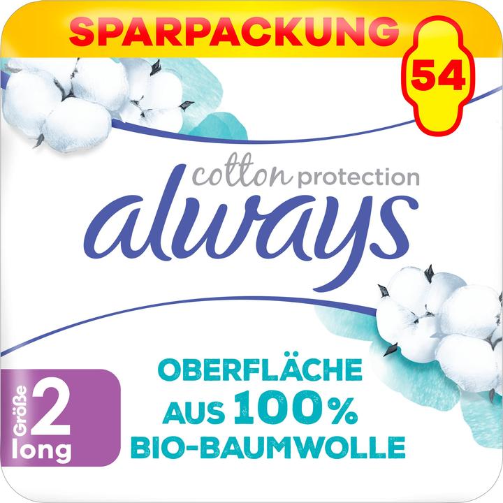Actual product image Always Cotton Protection (54 x)