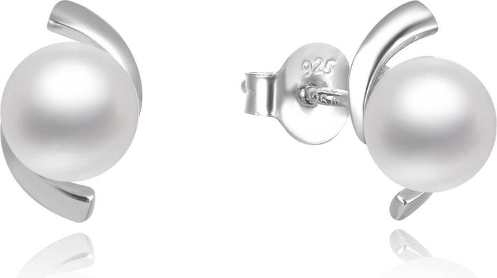Immagine prodotto Beneto Eleganti orecchini di perle in argento AGUP2668P (L)