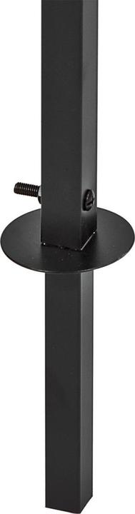 Actual product image Dema Rosenbogen Torbogen Gartentor Rosengitter Rankhilfe Rankgitter Metall schwarz (204 cm, 204 cm)