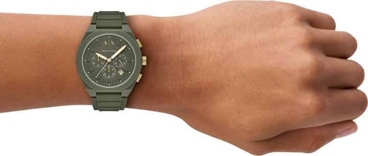 Productafbeelding Armani Exchange SYNC Heren Horloge 44 mm - Groen (44 mm)