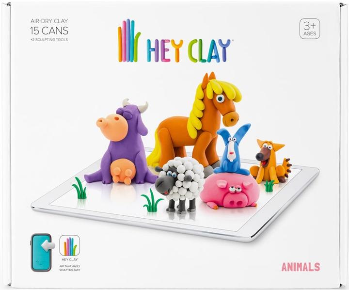 Image du produit TM Toys Hey Clay Animaux 15 boîtes