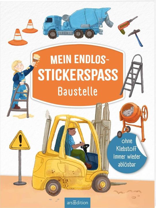 Produktbild Mein Endlos-Stickerspass  Baustelle