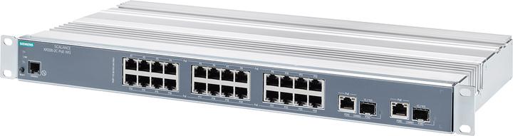 Produktbild Siemens SIEM SCALANCE XR326-6GK5326-2QS00-3RR32C PoE WG Managed, Layer 2 Switch - Switch (24 Ports)