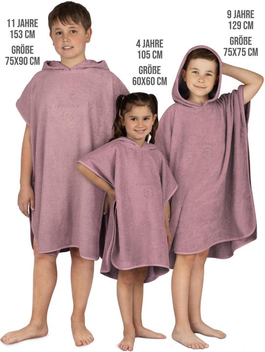 Produktbild Normani Kinder Baumwoll Badeponcho Manama - 9225