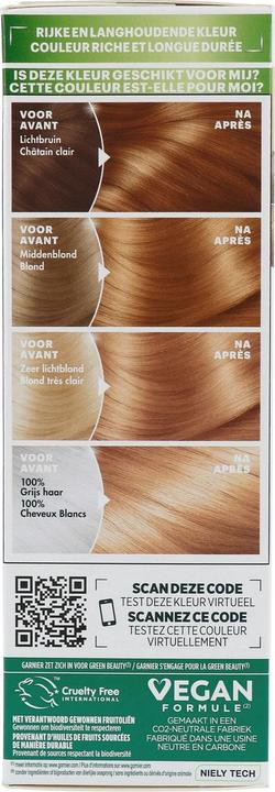 Image du produit Garnier Nutrisse Creme 7.3/73 Honey Blonde Hair Color (7.3/73 Honey Blonde)