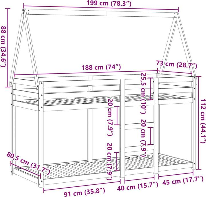 Immagine prodotto VidaXL Acero d'acqua (75 x 190 cm)