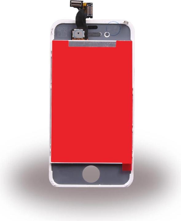 Actual product image cyoo Spare Part - LCD Display+ Touch Full Set - Apple iPhone 4 - White