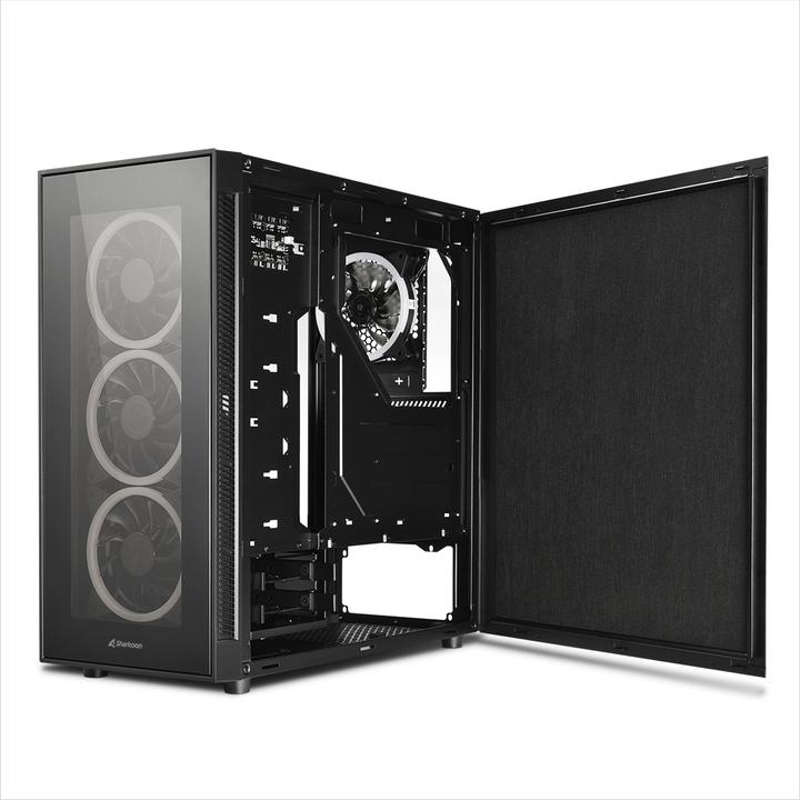 Produktbild Sharkoon TG5 RGB Silent (mATX, Mini-ITX, ATX)
