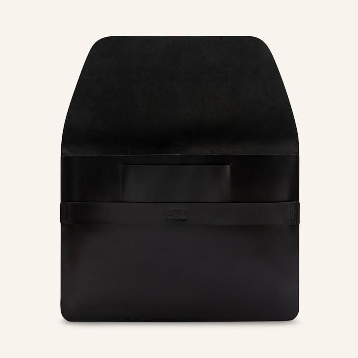 Actual product image Buckle & Seam Leather Laptop Sleeve Terra (15")