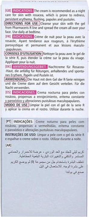 Immagine prodotto Pharmaceris R Calm-Rosalgin Cream Redding per 30 ml notte (30 ml, Crema notte)