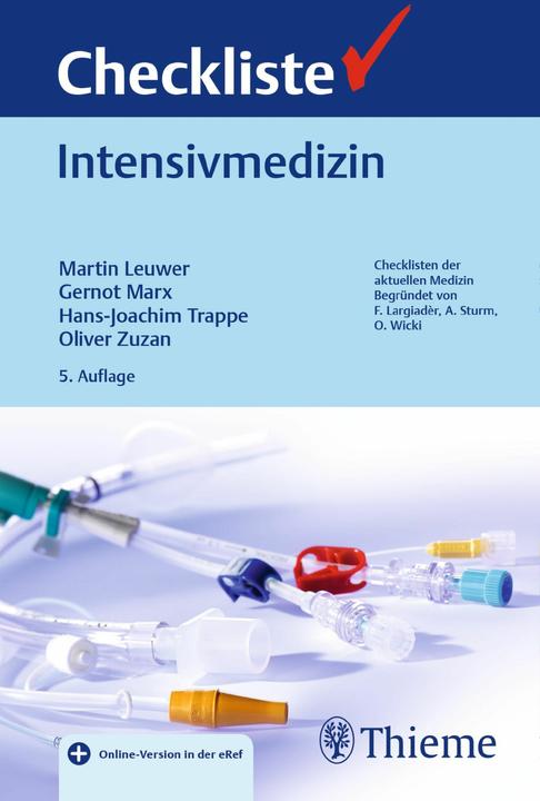 Produktbild Checkliste Intensivmedizin (Deutsch, 2017)