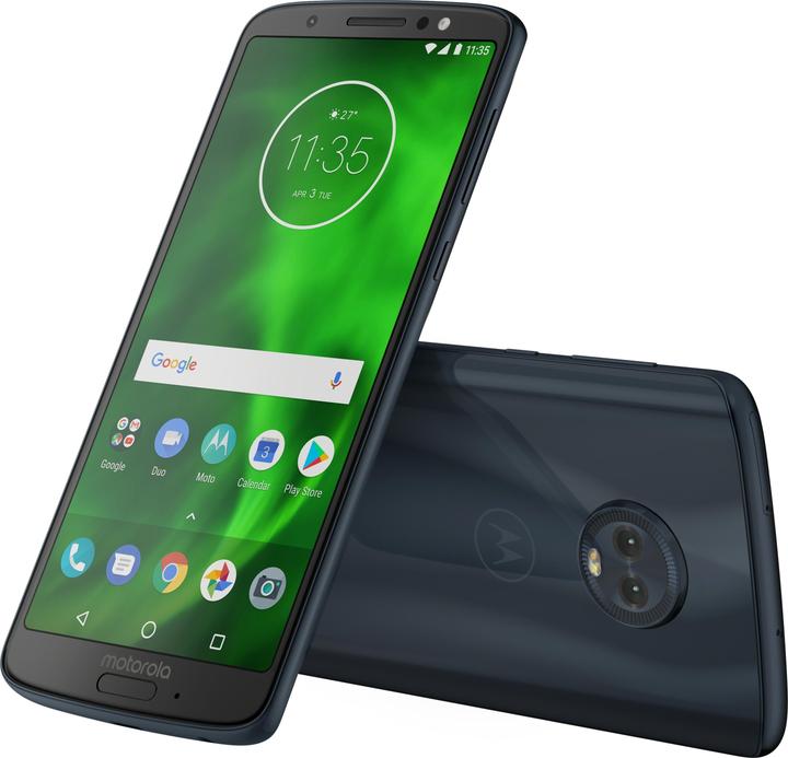 Produktbild Motorola Moto G6 (32 GB, Deep Indigo, 5.70", Dual SIM + SD, 4G)