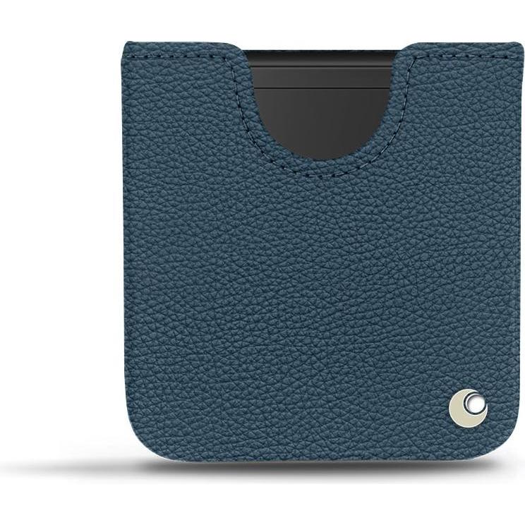 Noreve Lederschutzhülle (Samsung Galaxy Z Flip), Smartphone Hülle, Blau