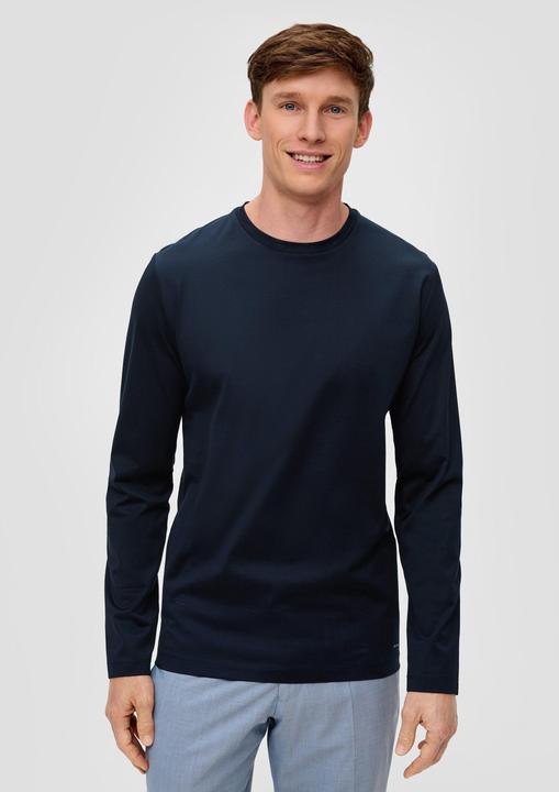 Produktbild s.Oliver T-Shirt Longsleeve aus merzerisierter Baumwolle (3XL)