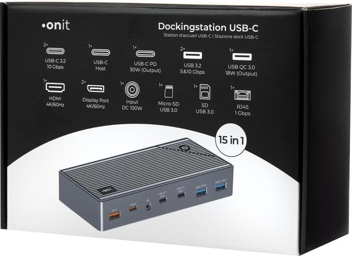 Produktbild Onit F01355 (USB-C, 13 Ports)
