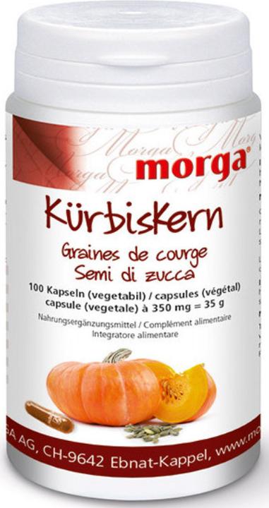 Produktbild Morga Kürbiskernkapseln (100 Stück, Kapseln, 35 g)