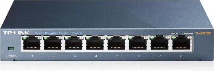 Actual product image TP-Link Tl-Sg108 (8 ports)