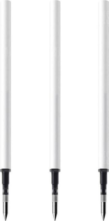 Actual product image Xiaomi Mi Rollerball Pen Refill (Black, White, 3x)