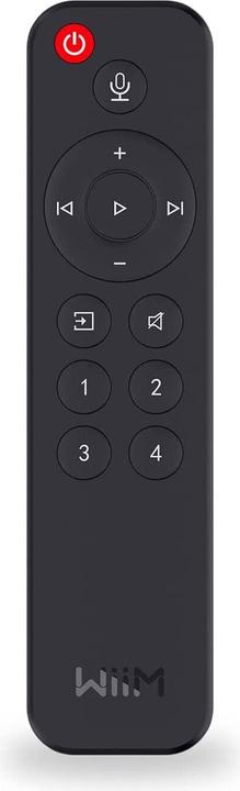 WiiM Voice Remote (Device-specific remote control, Infrared)