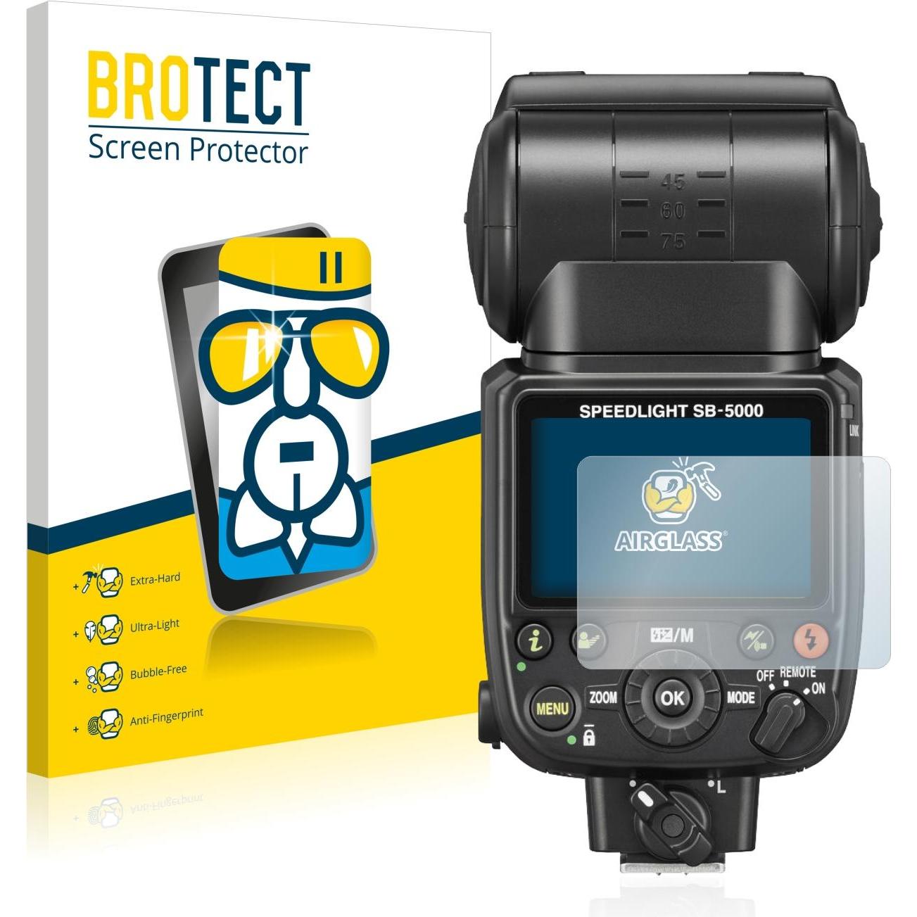 BROTECT AirGlass Panzerglasfolie (Displayschutz), Kameraschutz