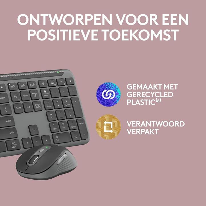 Immagine prodotto Logitech Signature Slim Combo MK950 (USA, Senza fili)