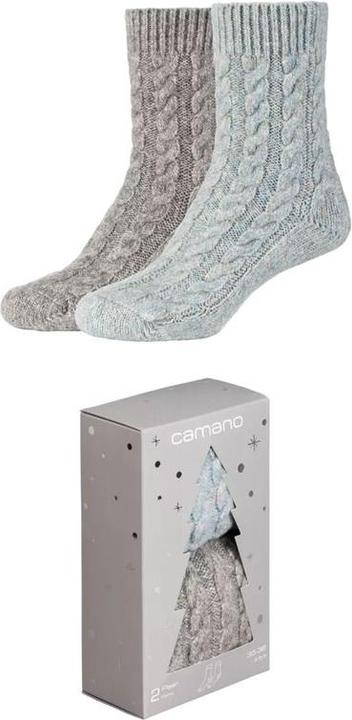 Produktbild Camano Geschenkset kuschelige Socken (2er Pack, 35 - 38)
