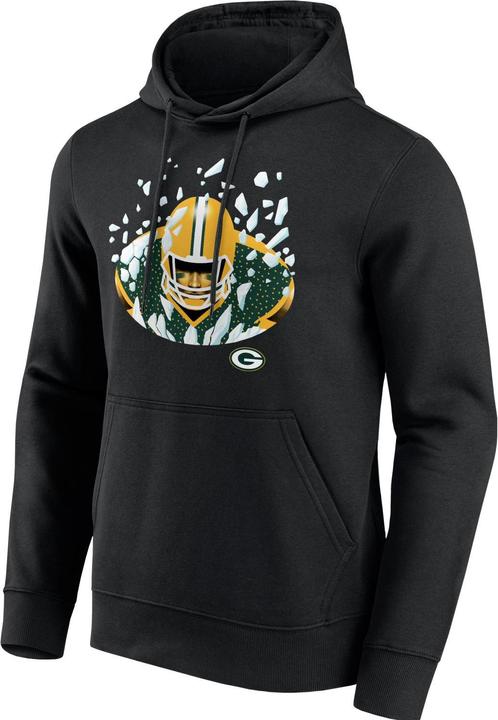 Actual product image Fanatics NFL Fleece Hoody - ILLUSTRATION Green Bay Packers - L (L)