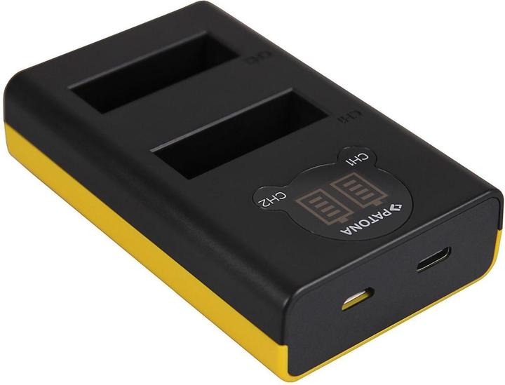 Produktbild Patona Dual LCD USB Ladegerät (Kamera Akku Ladegerät)