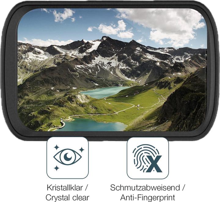 Actual product image Dipos Screen Protector Crystalclear for Magene C206 Pro