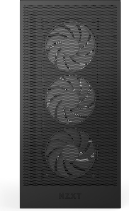 Actual product image NZXT H5 Flow ( 2024 ) (schwarz, Tempered Glass) (ATX, Mini-ITX, mATX, E-ATX)
