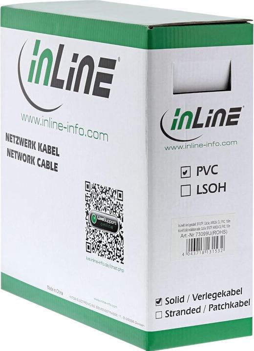 Actual product image InLine Network cable (S/FTP, CAT5e, 100 m)
