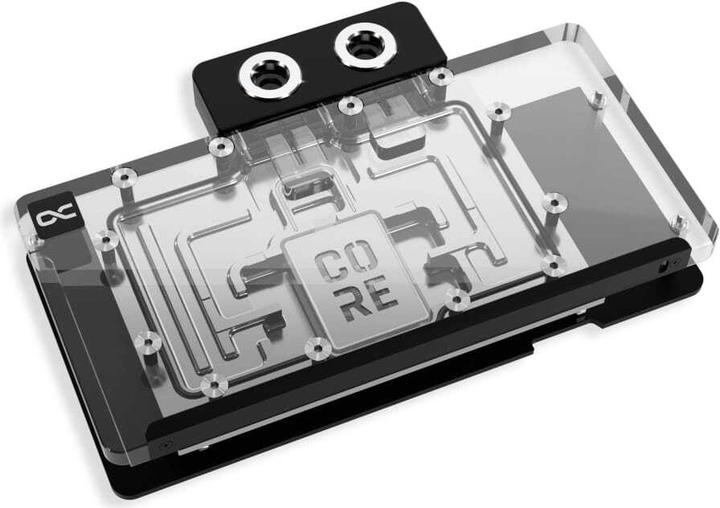 Alphacool WAK Core RX 9070 XT Steel Legend mit Backplate