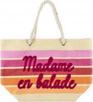 Immagine prodotto Jet Lag gestreifte Strandtasche