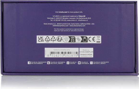 Produktbild Shots Riko - Rechargeable Triple Motor - Thumper with Advanced Finger Motion & Pulse Wave Stimulato