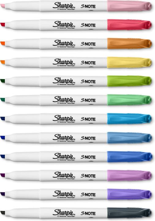 Actual product image Sharpie Permanent marker S-Note Creative 1-5 mm, 12 pieces (12x)