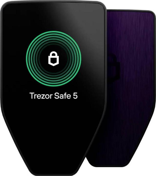 Actual product image Trezor Safe 5 - Violet Ore (Bitcoin, Others, Dogecoin, Ethereum Classic)