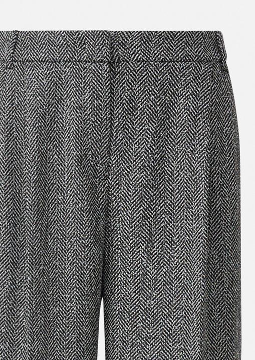 Produktbild Comma Hose Marlenehose mit Herringbone-Muster (40)