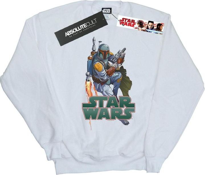 Produktbild Star Wars Boba Fett Fired Up Sweatshirt Jungen (128)