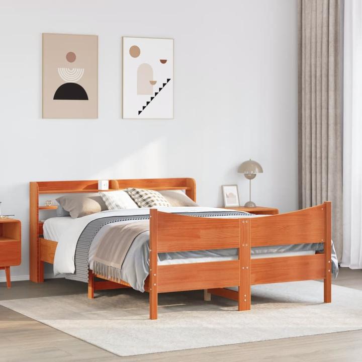 Actual product image vidaXL Bettrahmen (140 x 190 cm)