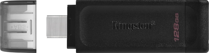 Image du produit Kingston DataTraveler 70 (128 Go, USB-C, USB 3.2)