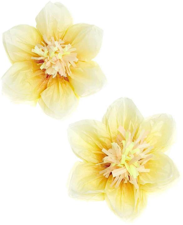 Rico Design Seidenpapierblumen Osterglocken, M, FSC MIX, 27 cm, 2 Stk (2 x)