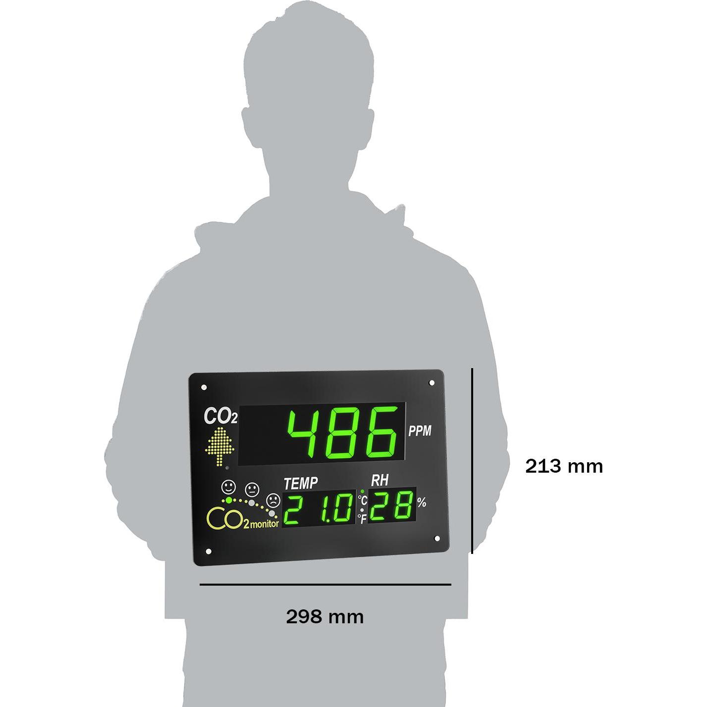 Thumbnail - TFA Aircontrol, Thermometer + Hygrometer, Schwarz