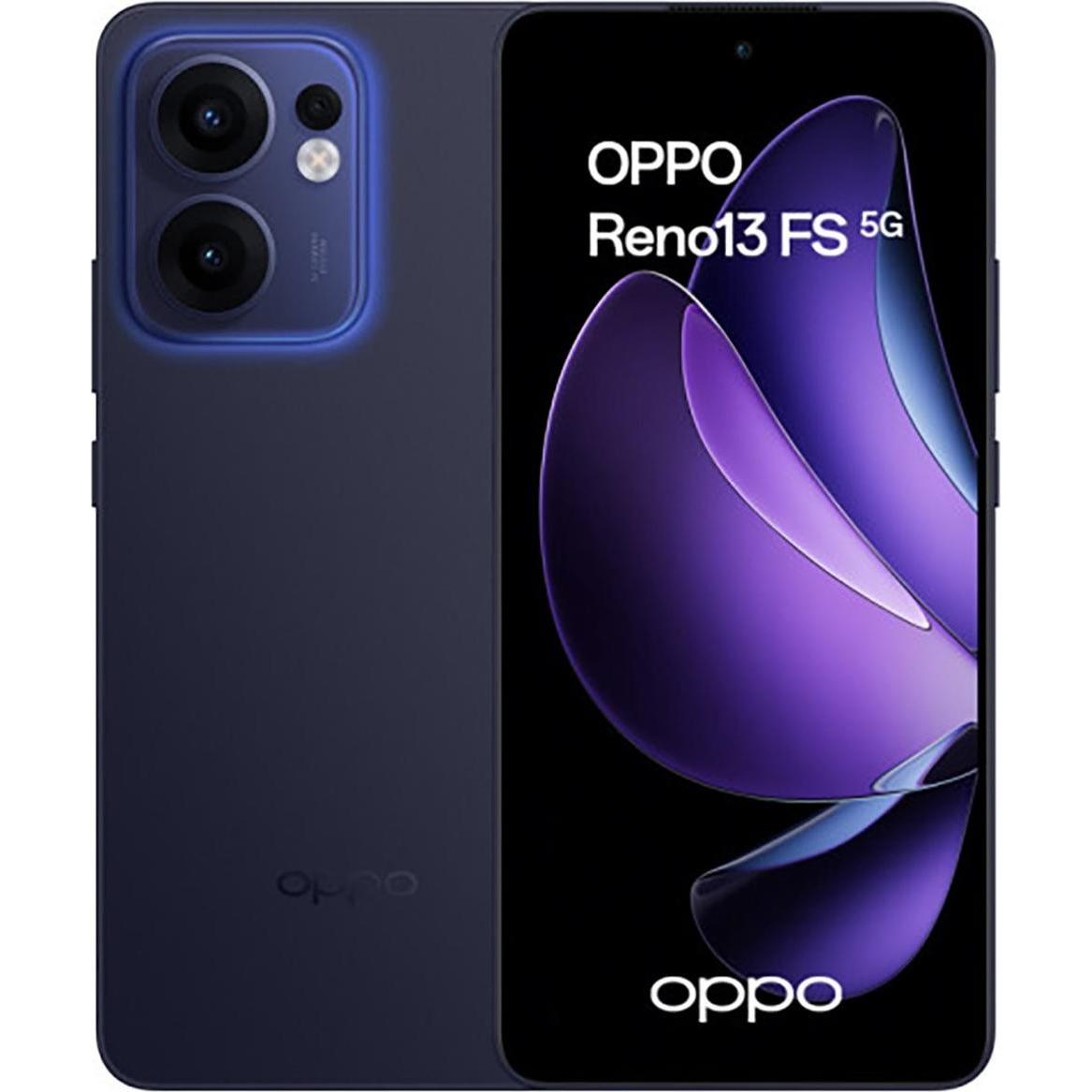 OPPO 13 FS 5G (512 GB, Luminous Blue, 6.67", Dual SIM, 5G), Smartphone, Blau