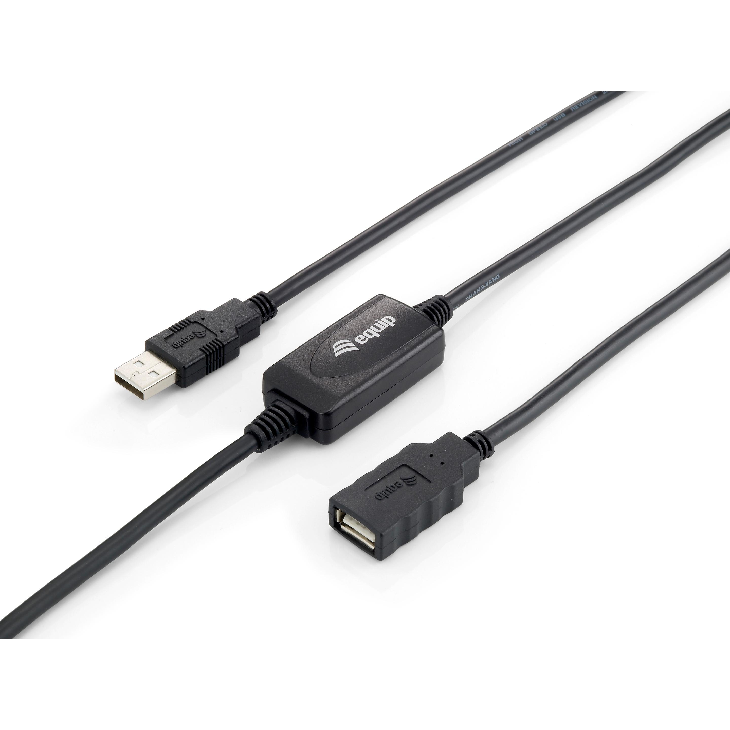 equip USB A - USB A (10 m, USB 2.0), Cavo USB
