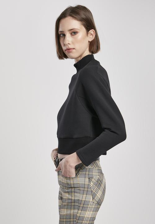 Produktbild Urban Classics Ladies Interlock Short Turtleneck Crew (M)