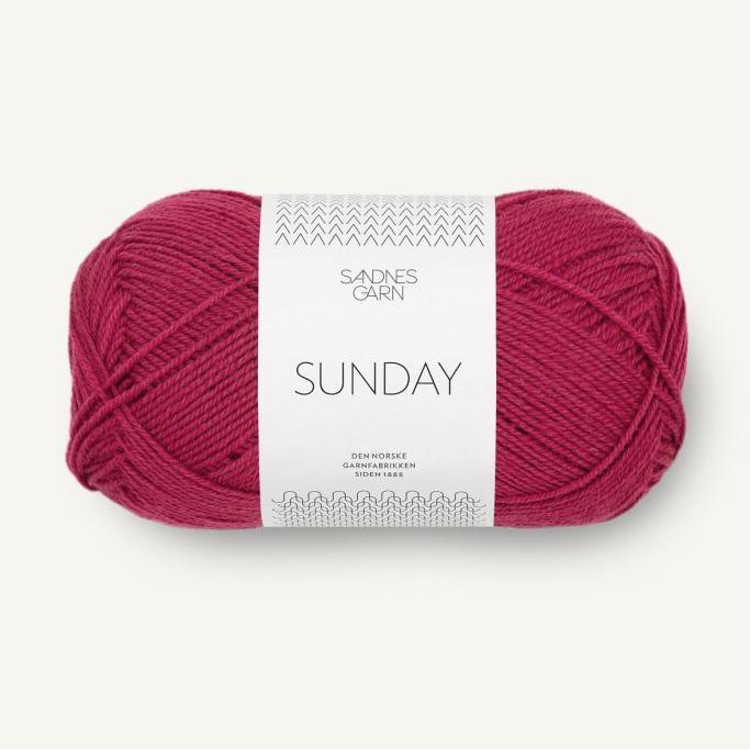 Thumbnail - Sandnes Garn col. 4255 rumba red ca. 235 m 50 g, Garn + Wolle, Rot