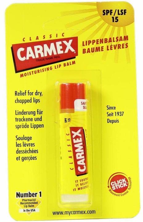 Produktbild Carmex Lippenbalsam Stift LSF +15 4,2 (Lippenpflege Stick, 4.25 ml)